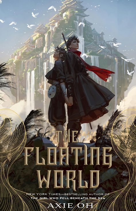 The Floating World (The Floating World, #1) by Axie Oh | Goodreads The Floating World, Floating World, Literary Characters, Beneath The Sea, Fantasy Book Covers, Shadow And Bone, 100 Books To Read, Gay Books, Book Cover Illustration