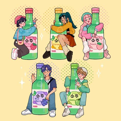 (1) 🌷✨Chai✨🌷 ~ Shop Paused on X: "Soju 🍓🍋🍑🫐🍏 #art #artist https://t.co/hCG5eHMjQl" / X Chai Shop, Face Expressions, Soju, Small Art, Art Business, Kawaii Art, Visual Design, Art Shop, Art Artist