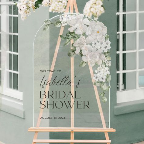 ⭐ IMPORTANT! This listing offers a unique bridal shower sign made exclusively for you. It will be carefully produced and delivered right to your doorstep. The price includes the shipping fee for your convenience. 📌 MATCHING ITEMS: To explore similar items, kindly visit the provided link. Matching Bundle with Discount - https://speedyorders.etsy.com/listing/1595760618 Matching Photo Booth Frame - https://speedyorders.etsy.com/listing/1526734384 ❤️ WHITE GARDENIA BLOOMS BRIDAL SHOWER SIGN Make yo Sage Green Floral, White Gardenia, Unplugged Wedding, Unique Bridal Shower, Photo Booth Frame, Bridal Shower Welcome Sign, Wedding Bridal Party, Bridal Shower Signs, Floral Bridal Shower