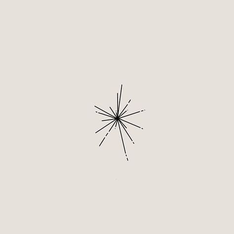 Minimalist Firework Tattoo, Tiny Firework Tattoo, Spark Tattoo Sparkle, Fireworks Tattoo Ideas, Star Burst Tattoo, Spark Illustration, Spotlight Tattoo, Sparks Tattoo, Starburst Tattoo