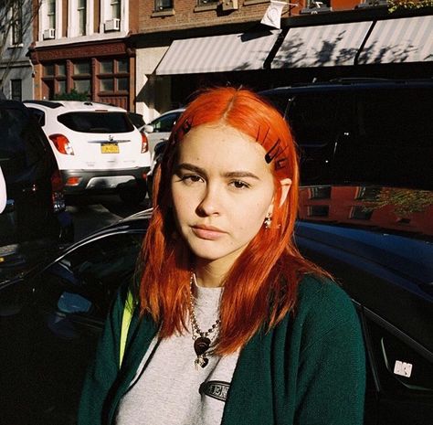 Light Mullet, Random Hairstyles, Orange Hair Dye, Enya Umanzor, Corte De Cabelo Masculino, Clothes Aesthetic, Dye My Hair, Orange Hair, Hair Inspo Color