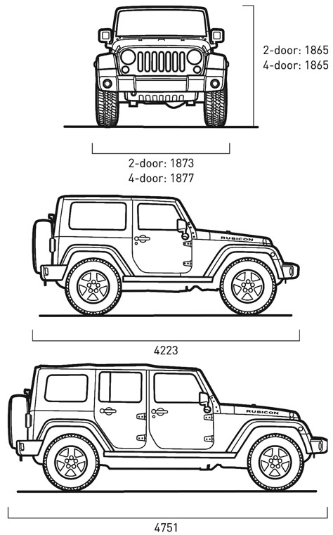 Download free 2007 Jeep Wrangler SUV blueprints. Outlines helps 3d artists, 3d modellers, designers and design studios to find the best blueprints for 3d modeling, animation, CAD and rendering, We supports Autodesk products such as 3D studio MAX, AutoCAD, Maya etc. Use PDF vector templates for car design, wrapping, vinyls making and for commercial fleet branding. Jeep Designs Ideas, Jeep Wrangler Drawing, Jeep Template, Jeep Blueprint, Jeep Wrangler Hard Top, Jeep Drawing, Car Diagram, Cj7 Jeep, Jeep Design