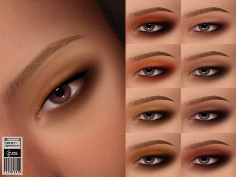 Ts4 Eyeshadow, Sims4 Makeup Cc, Ts4 Cc Skin Details, Ts4 Makeup Cc, Sims Makeup Cc, Sims 4 Make Up, Ts4 Cc Skin, Ts4 Cc Makeup, Sims4 Cc Skin Details