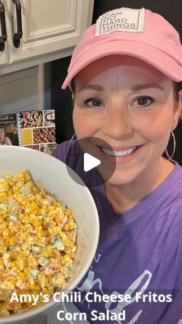 Miss Annie’s Home + Kitchen on Instagram: "AMY'S CHILI CHEESE FRITOS CORN SALAD, from Mama Sue's Southern Kitchen's Volume 4 cookbook. Comment FRITOS for the recipe to be sent to your DMs. #cornsalad #missannieshomeandkitchen #salad" Viral Frito Corn Salad, Fritos Corn Salad, Fritos Salad, Cowboy Dip, Frito Corn Salad, Chili Cheese Fritos, Fritos Corn Chips, Southern Kitchens, Chili Cheese