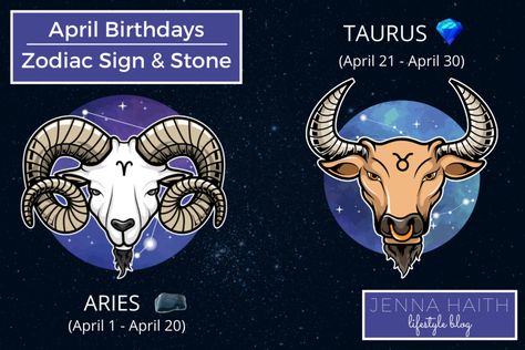 Do you have an April birthday? Learn what the Zodiac Sign and Zodiac Stone are for every day in April. April 15 Zodiac, April Zodiac Sign, September Zodiac, April Zodiac, Astrology Dates, Birthday Personality, Birthday Horoscope, Zodiac Signs Meaning, Zodiac Signs Chart