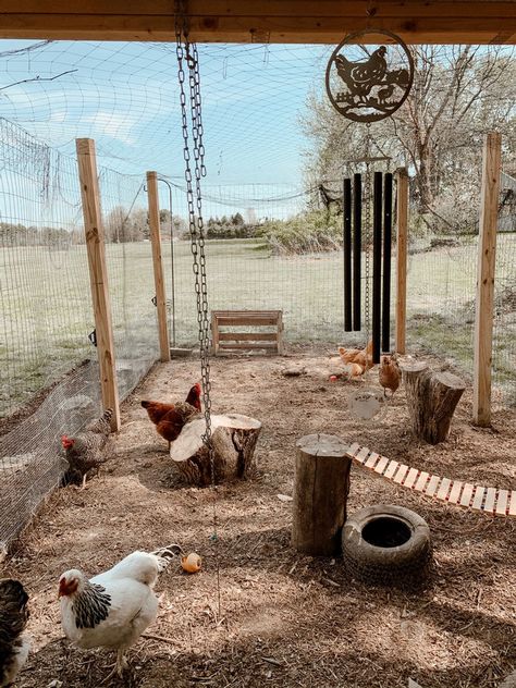 Chicken Coop Fenced In, Extend Chicken Coop, Luxurious Chicken Coop, Chicken House With Run, Indoor Outdoor Chicken Coop, Chicken Coop Pictures, Chicken Coop Decor Landscaping, Diy Chicken Beds, Farm Chickens Ideas