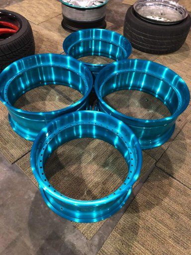 Learn how to spray beautiful powder coating finishes like these wheels: http://www.powdercoatguide.com/2015/05/how-to-spray-powder-coat.html#.W4eKjLgnZ9M Jeep Tires, Powder Coating Diy, Chrome Spray Paint, Powder Coating Equipment, Air Conditioner Maintenance, Custom Fishing Rods, Auto Body Work, Car Paint Colors, Car Paint Jobs