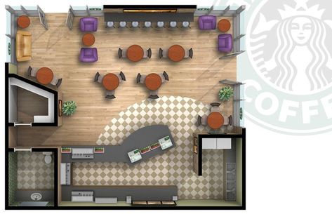 Hotel Coffee Shop on Pinterest | Starbucks Store, Kiosk and Starbucks Coffee Bar Layout, Coffee Shop Floor Plan, Shop Floor Plan, Cafe Floor Plan, Bar Layout, Coffee Plan, Cafe Plan, Chalkboard Wall Decor, Coffee House Design