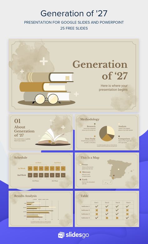 Old paper style template inspired by the Generation of '27. Fully editable. Google Slides theme and PowerPoint template. Google Slides Inspiration, Power Point Templates Aesthetic, Powerpoint Templet, Power Point Theme, Google Slides Templates Aesthetic, Google Slides Aesthetic, Aesthetic Google Slides, Slides Go Templates Aesthetic, Vintage Powerpoint