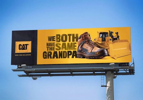 Advertisement by Young & Laramore, United States Billboard Design Advertising, Cat Work, Billboard Advertising, Brand Archetypes, 광고 디자인, Billboard Design, Creative Advertising Campaign, Outdoor Advertising, Point Of Sale