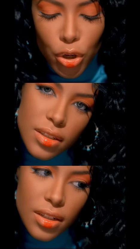 Aaliyah- We need a Resolution Aaliyah Resolution, Aaliyah We Need A Resolution, Aaliyah Aesthetic, Beyonce Pictures, 90s Makeup Look, Aaliyah Hair, 90s Makeup, Aaliyah Pictures, Aaliyah Style