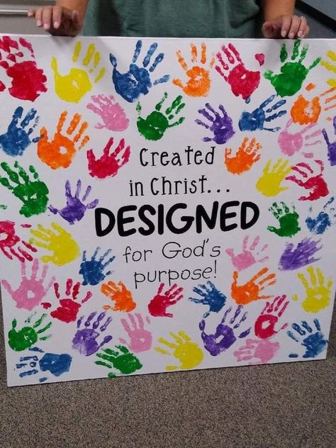 Christian Daycare Crafts, Awana Truth And Training, Bible School Crafts For Kids Ideas, Easy Vacation Bible School Crafts, Fun Classroom Decor Preschool, 2 Corinthians 5:17 Craft For Kids, Awana Decorating Ideas, Positive Bulletin Board Ideas For Elementary School, God Cares For Us Craft For Kids