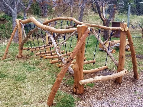 Farm Playground, Forest Playground, Natural Outdoor Playground, Farm Goals, Nature Playground, Childrens Garden, Woods Ideas, Nest Ideas, Natural Play Spaces