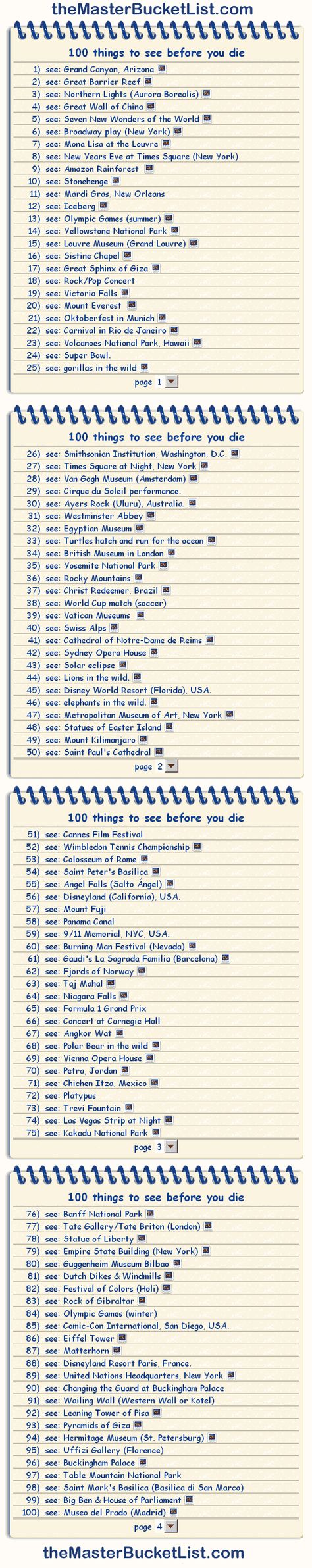 100 things to see before you die. Travel Quotes Wanderlust Adventure, Travel Infographic, 100 Things To Do, Travel Quotes Wanderlust, Life List, Bucket Lists, Summer Bucket Lists, Summer Bucket, Travel List