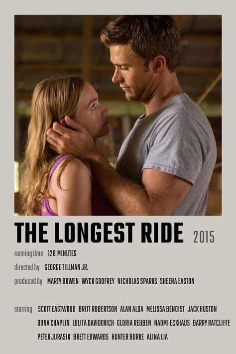 Summer Watchlist, Old Romance Movies, Romcom Movies List, Longest Ride Movie, The Longest Ride Movie, Nicholas Sparks Movies, Longest Ride, Romance Movie Poster, Best Teen Movies