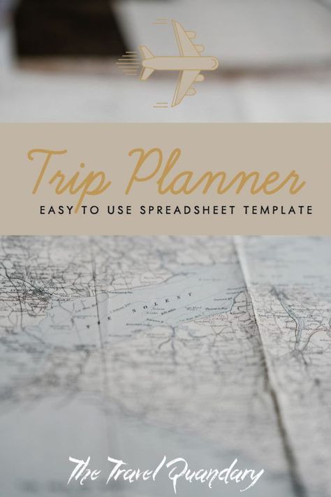 FREE Trip Planner Template in easy-to-use Microsoft Excel format. Download and upload to Google Sheets. Helps remove the stress of travel planning. Trip Planner Template, Google Sheets Templates, Travel Planner Template, Trip Planner, Itinerary Template, Travel Itinerary Template, Spreadsheet Template, Budget Travel Tips, Travel App