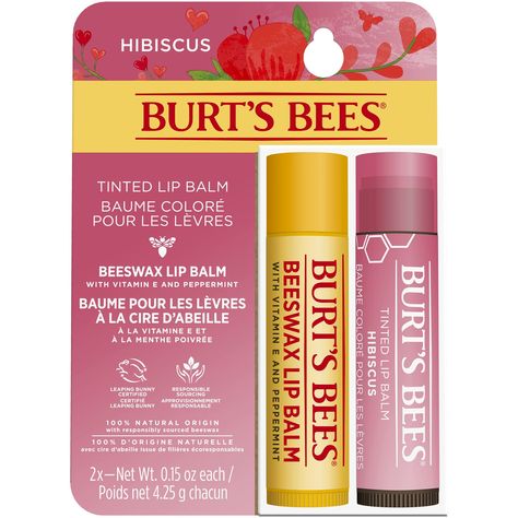 Burt's Bees Lip Balm, Lip Balm Ingredients, Burts Bees Lip Balm, Burts Bees Lip, Lip Balm Gift, Beeswax Lip Balm, Lip Balm Set, Lip Balm Tubes, Moisturizing Lip Balm