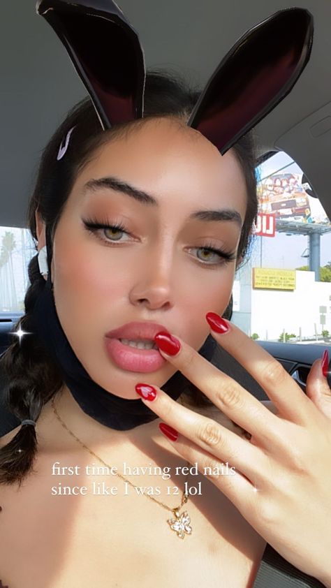 Cindy Kimberly, April 12, Fire Nails, Septum Ring, Crown Jewelry, Nose Ring, Style Inspiration, Nails, Makeup