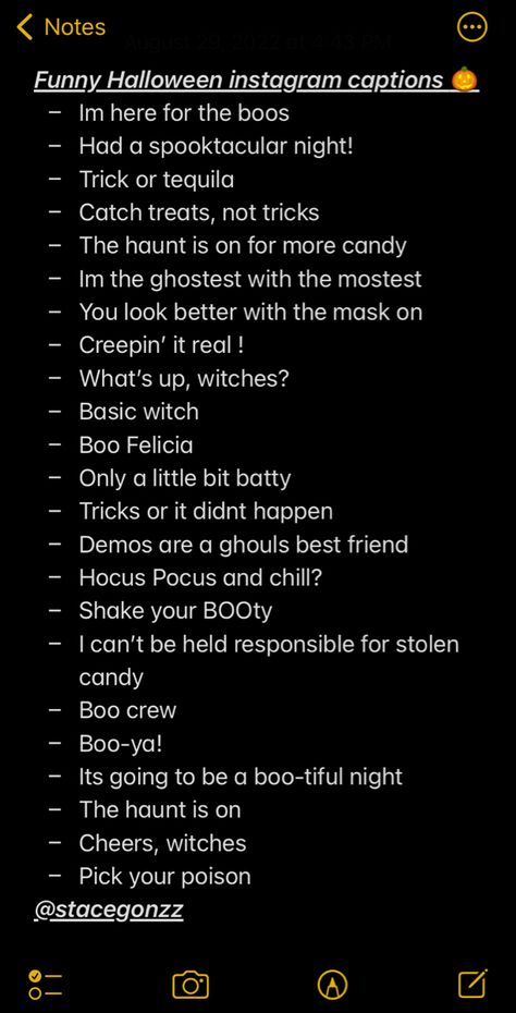 Halloween Ig Post, Cop Costume Captions For Instagram, Halloween Instagram Captions Couples, Halloween Bios For Instagram, Baddie Halloween Captions For Instagram, Fall Instagram Captions Funny, Clown Instagram Captions, Salem Instagram Captions, Halloween Quotes For Boyfriend