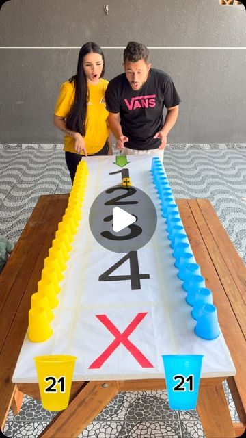 Livia Manuela on Instagram: "Game of cups #livinhacwb #viral" Family Challenge, Cup Games, Challenge Games, Solo Cup, Family Fun Day, Family Fun Games, Holiday Games, Fun Party Games, August 20