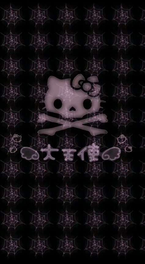 Trippy Hello Kitty, Wallpaper Goth, Iphone Wallpaper Cute, 헬로키티 배경화면, Trippy Iphone Wallpaper, Hello Kitty Wallpaper Hd, Pink Wallpaper Hello Kitty, Cute Laptop, Goth Wallpaper