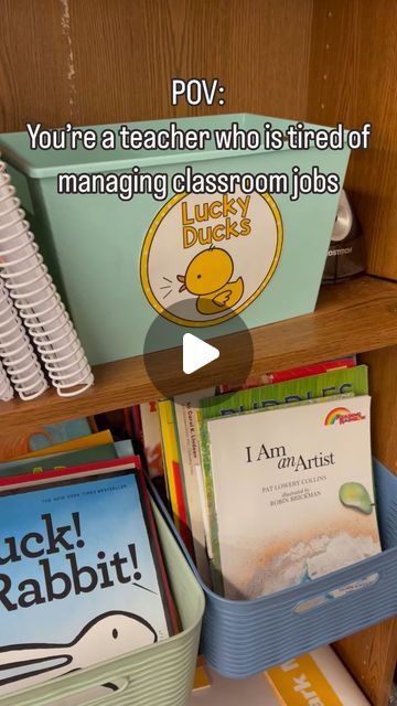 Mix of K to Six • Courtney on Instagram: "🐥Lucky Ducks have replaced all my classroom jobs and it’s one of the best changes I made in my classroom!   🐥Instead of managing and rotating classroom jobs every week, I made the switch to Lucky Ducks last year.   🐥Every Monday I pick two students to be the Lucky Ducks for the week. Those two students do all the necessary jobs for the week. They are the line leaders, paper passers, messengers, everything!   🐥The students look forward to being a Lucky Duck and I don’t have to worry about switching about classroom jobs. Win-win!   #classroommanagement #iteachfirst #iteachtoo #teachersofinstagram #teachersofig #trendingreels #trendingaudio #teachertribe" Lucky Ducks Classroom Management, Lucky Ducks Classroom, Lucky Ducks, Substitute Teaching, Lucky Duck, Student Jobs, Classroom Jobs, My Classroom, The Switch