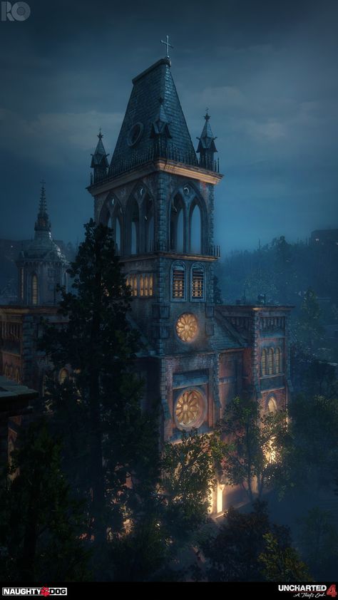 ArtStation - Uncharted 4: Orphanage part 2, Rogelio Olguin Uncharted 4 Scenery, Uncharted 4 Aesthetic, Fantasy Orphanage, Uncharted 4 Wallpapers, Uncharted Artwork, Uncharted Aesthetic, Uncharted A Thief's End, Fantasy Palace, Environment Artist