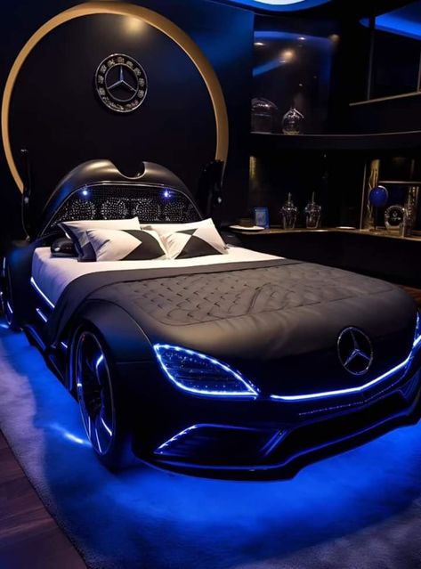 Amazing Bedroom Designs, Beautiful Bedroom Decor, Interior Design Your Home, Smart Home Design, Car Bed, Bed Furniture Design, Rich Lifestyle, Bedroom Furniture Design, Luxurious Bedrooms