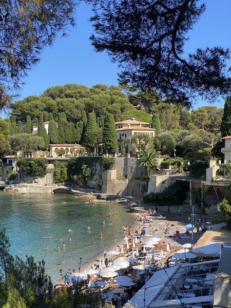 Small Peninsula, Paloma Beach, European Summer Aesthetic, Antibes France, Semester Abroad, French Summer, The French Riviera, Aesthetic Beach, European Summer