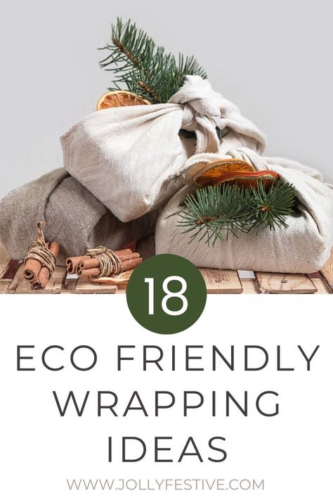 We've gathered together 18 eco friendly wrapping ideas for you. From furoshiki wrapping to using newspaper as wrapping paper, shop paper bags and even upcycled crisp packets. There's lots of ways to make your gift wrapping more sustainable this Christmas and beyond! Eco Christmas Decorations, Eco Friendly Christmas Gifts, Eco Gift Wrapping, Eco Friendly Wrapping Paper, Sustainable Gift Wrap, Recycled Wrapping Paper, Eco Christmas, Eco Friendly Wrapping, Eco Friendly Gift Wrapping