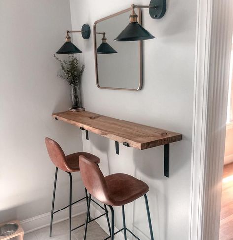 Apartment Nook, Floating Loft, Children Study Table, Coffee Bar Shelf, L Bracket, Kitchen Bar Table, Floating Table, Nook Table, Wall Mounted Table