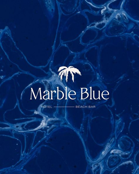 | Marble Blue | Hotel and beach bar 🌴🌊 PART I: Logo design, pattern design, coaster design, business card design #studios10 #designinspiration #designinspo #branddesign #brandinspiration #brandidentity #brandingidentity #brandlogo #logoinspirations #logo #logodesign #Graphicdesign #graphics #design #designchallenge #smallbusiness #grafischontwerp #colorpalette #graphicdesigner #creativedesign #creativechallenge #smallbusinessowner #freelancedesigner #freelancedesign #brandbrief #hoteldesign... I Logo Design, I Logo, Marble Blue, Bar Logo, Beach Bar, Creative Challenge, Coaster Design, Beach Bars, Hotel Design