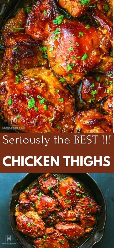 Bone In Skinless Chicken Thigh Recipes, Boneless Skinless Chicken Thigh Sheet Pan Dinner, Chicken Thighs In Crockpot, Summer Chicken Thigh Recipes, Chicken Thighs Crockpot, Honey Soy Chicken Thighs, Chicken Receipe, Protein Salads, Macros Recipes