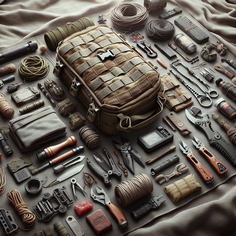 🌲🔧 **HIHEGD Survival Kit Review: Your Ultimate Emergency Partner!** 🔧🌲 Just explored the HIHEGD Survival Kit with its impressive 250 essential items, all packaged in a rugged, water-resistant Molle system bag. This kit promises durability, functionality, and compact portability, making it a solid choice for any emergency situation, from outdoor adventures to unexpected natural disasters. 🚨💪 While it has its strengths like a well-designed layout and robust materials, some users noted that s... Survival Pouch Kit, Survival Gear Prepardness, Miejski Survival, Cool Tactical Gear, Tool Bag Organization, Urban Survival Kit, Urban Edc, Edc Backpack, Off Grid Survival