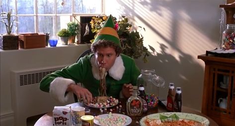 Will Ferell, Breakfast Pasta, Elf Quotes, Best Christmas Movies, Elf Movie, Will Ferrell, Buddy The Elf, Ryan Gosling, The Elf