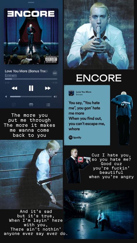 Encore Eminem, Eminem Love, Eminem Encore, Old School Rap Aesthetic, Eminem D12, Eminem Albums, Eminem Poster, Eminem Memes, 90s Rappers Aesthetic