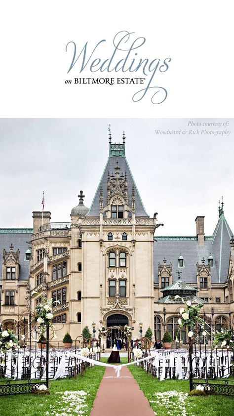 You deserve a location and experience worthy of your special day. Biltmore will bring your vision to life with timeless elegance. With its stunning natural beauty and long tradition of hospitality, there is perhaps no more perfect place to say “I do” than Biltmore. Our experienced staff is eager to work with you to design the Asheville, NC wedding ceremony, reception, and wedding party events of your dreams. Let us help you become a Biltmore Bride™ today. Biltmore House Wedding, Biltmore Estate Wedding Receptions, Biltmore Wedding Asheville, Olives Wedding, Winter Wedding Locations, Biltmore Estate Christmas, Vanderbilt Estate, Biltmore Estate Wedding, Ceremony Script