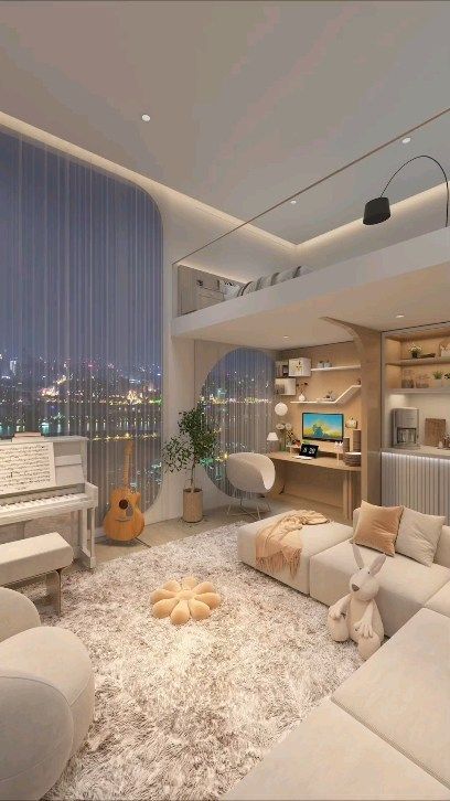 Modern Loft Apartment, Dream Apartment Decor, Small Room Design, My Apartment, 아파트 인테리어, Dream House Rooms, Modern Loft, Cozy Room Decor, Apartment Decor Inspiration