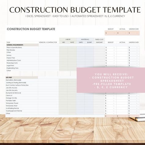 Check out this item in my Etsy shop https://www.etsy.com/ie/listing/1218024457/construction-budget-and-cost-tracking Home Renovation Budget, Budget Planner Spreadsheet, Budget List, Budget Sheet, Excel Budget Template, Excel Budget, Renovation Budget, Budget Spreadsheet, Content Planner