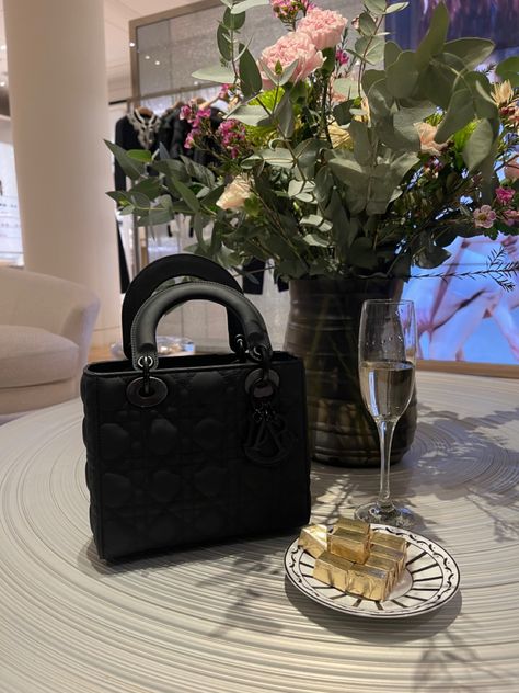 Black lady dior, dior, fashion, fashion week, style, luxury, luxury fashion, selfridges Ultra Matte Lady Dior, Lady Dior Aesthetic, Lady Dior Matte, Lady Dior Bag Aesthetic, Lady Dior Matte Black, Matte Black Lady Dior, Lady Dior Black Bag, Lady Dior Bag Matte Black, Lady Dior Medium Black