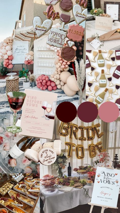 Winery Bachelorette Party Ideas, Wine Tasting Bachelorette Party, Winery Bachelorette Party, Vino Before Vows, Bridal Shower Inspo, Wedding Shower Themes, Awesome Bachelorette Party, Bachelorette Themes, Bachelorette Trip