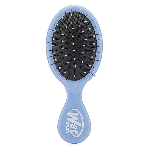 Amazon.com : Wet Brush Detangling Brush, Mini Detangler Brush (Sky) - Wet & Dry Tangle-Free Hair Brush for Women & Men - No Tangle Soft & Flexible Bristles for Straight, Curly, & Thick Hair : Beauty & Personal Care Curly Thick Hair, Detangler Brush, Tangle Free Hair, Purple Shampoo And Conditioner, Shampoo And Conditioner Set, Thick Curly Hair, Nails Today, Hair Supplies, Nail Oil