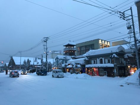 Otaru Hokkaido, Hokkaido Winter, Rural Japan, Aesthetic Country, Japan Winter, Otaru, Vision Board Photos, Japan Photo, Winter Aesthetic