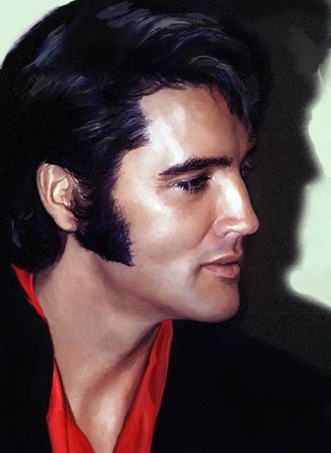 Side Burns, King Elvis Presley, Painting Portraits, Elvis Presley Pictures, Elvis And Priscilla, Elvis Movies, Elvis Presley Photos, People Of Interest, Austin Butler