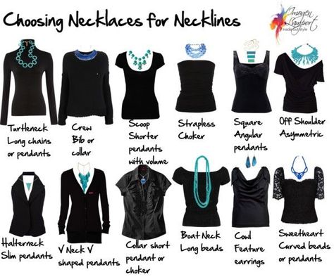 "Choosing Necklaces for Necklines" by imogenl ❤ liked on Polyvore Necklace For Neckline, Mode Tips, Rocker Girl, 여자 패션, Mode Inspiration, Looks Style, Fesyen Wanita, Mode Style, Home Fashion