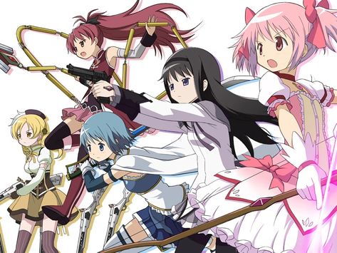 Holy Quintet: Offical Art! Holy Quintet, Kyouko Sakura, Madoka Magica Madoka, Magica Madoka, Madoka Kaname, Mahō Shōjo Madoka Magica, Homura Akemi, Magia Record, Sayaka Miki