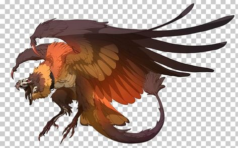 Bird Creature, Bird Dragon, Monster Animal, Dragon Monster, Dragon Bird, Mythical Monsters, Mythical Birds, Legendary Creature, Creature Drawings