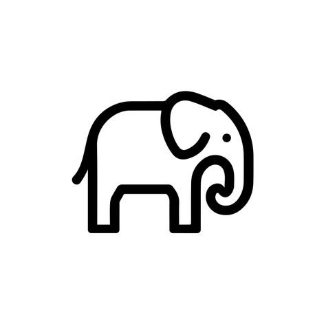 Elephant Icon, Elephant Vector, Elephant Svg, Elephant Images, Elephant Tattoo, Home Icon, Vector Png, Free Png, Free Image