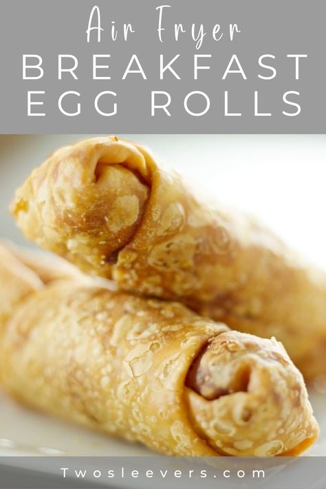 Eggroll Wrapper Recipes Dessert Air Fryer, Italian Beef Egg Rolls Air Fryer, Ground Beef Egg Rolls Air Fryer, Easy Egg Roll Recipes Air Fryer, Airfryer Recipes Easy Healthy, Copycat Jack In The Box Egg Rolls, Breakfast Eggrolls Baked, Breakfast Egg Rolls Recipe, Egg Roll Breakfast Recipes