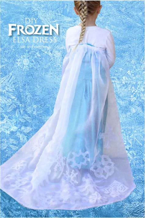 Day 3 of the DIY Frozen Elsa Dress {tutorial} Come and learn how to make this amazing cape! Elsa Cape Pattern Diy, Frozen Elsa Dress, Frozen Dress, Elsa Costume, Elsa Dress, Frozen Costume, Up Costumes, Anna Frozen, Dress Tutorials